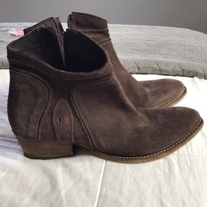 Leather Cowgirl boots